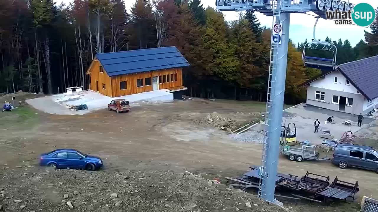 Stations de ski Maribor Pohorje web cam Ruška