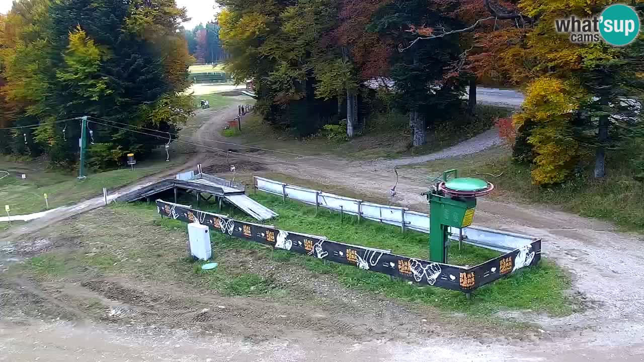 Stations de ski Maribor Pohorje web cam Ruška