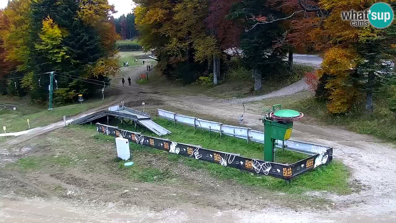 Smučišče Mariborsko Pohorje – spletna kamera Ruška zgoraj