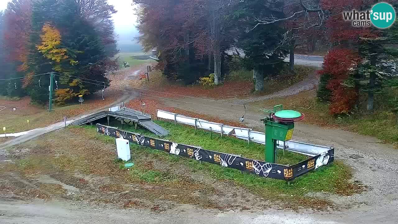 Smučišče Mariborsko Pohorje – spletna kamera Ruška zgoraj