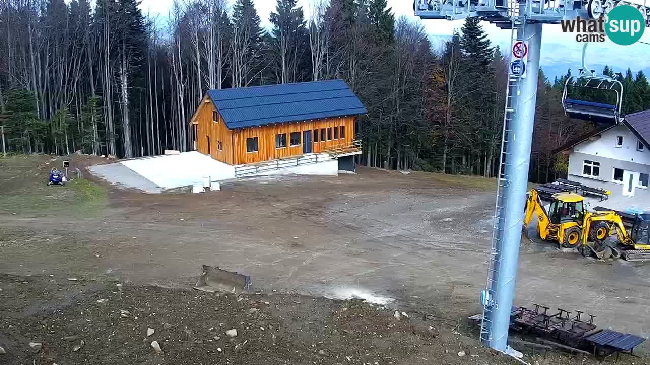 Stations de ski Maribor Pohorje web cam Ruška