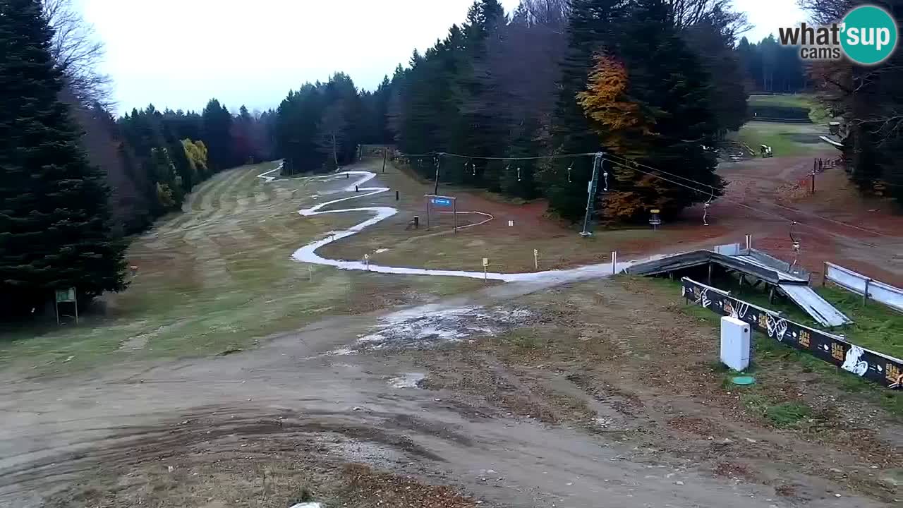 Smučišče Mariborsko Pohorje – spletna kamera Ruška zgoraj