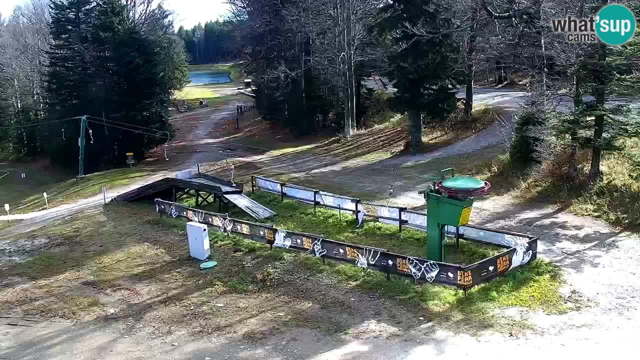 Smučišče Mariborsko Pohorje – spletna kamera Ruška zgoraj