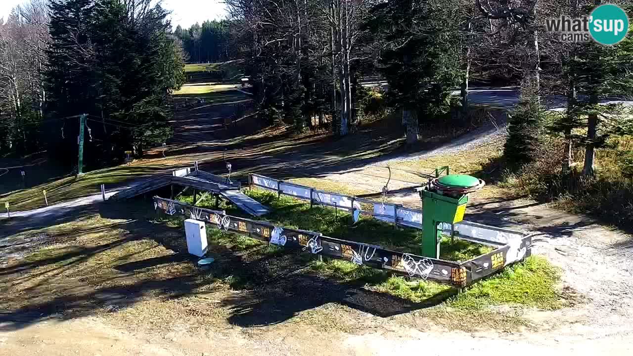 Smučišče Mariborsko Pohorje – spletna kamera Ruška zgoraj