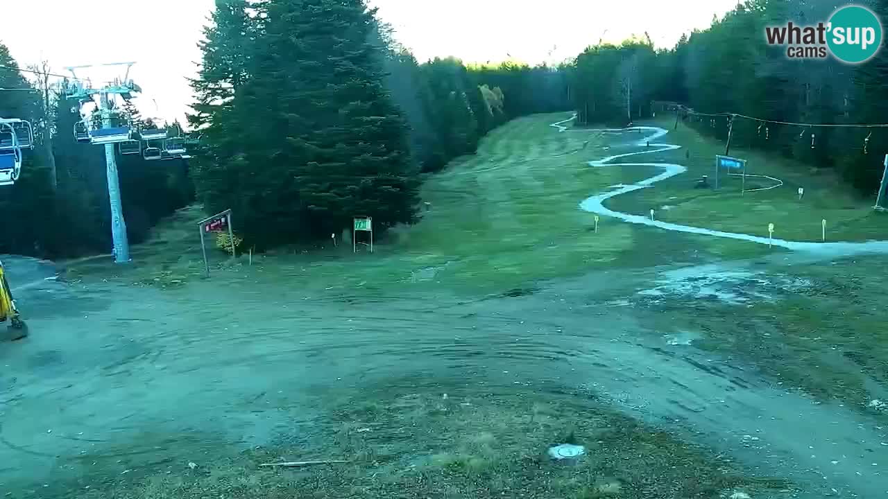 Stations de ski Maribor Pohorje web cam Ruška