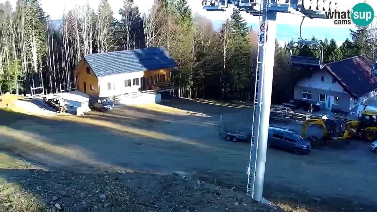 Smučišče Mariborsko Pohorje – spletna kamera Ruška zgoraj