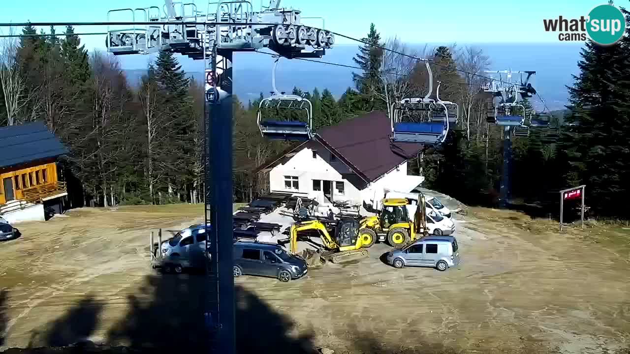 Stations de ski Maribor Pohorje web cam Ruška