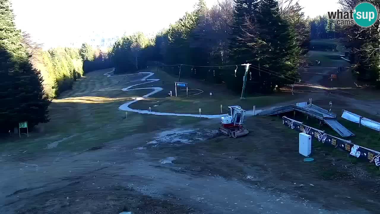 Smučišče Mariborsko Pohorje – spletna kamera Ruška zgoraj