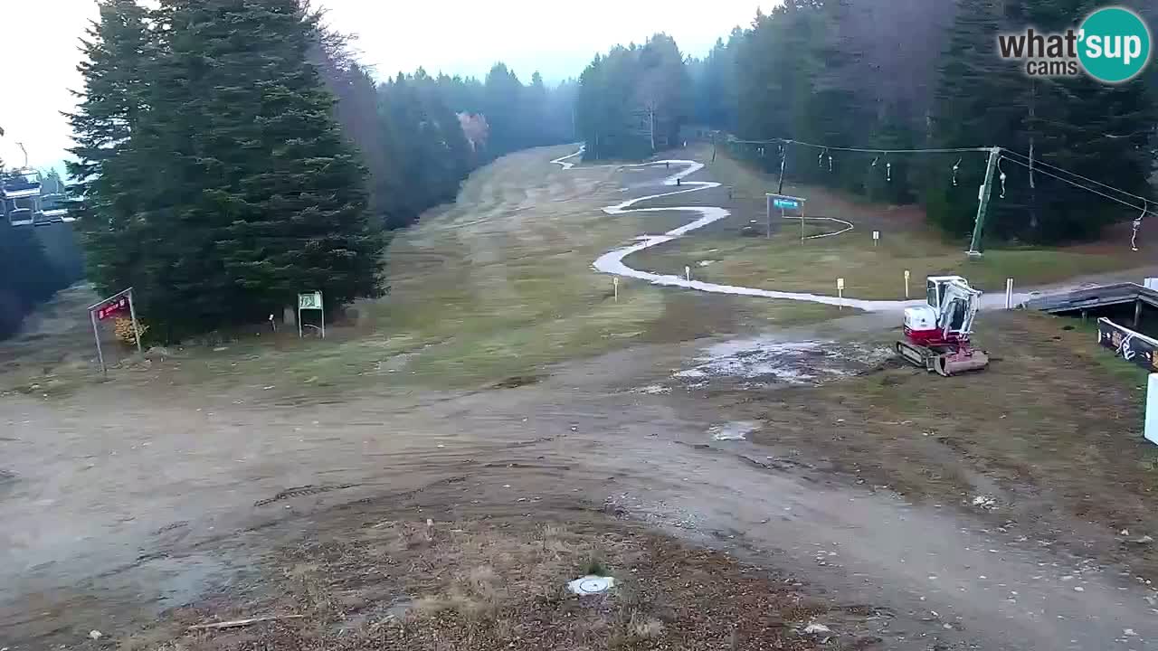 Smučišče Mariborsko Pohorje – spletna kamera Ruška zgoraj
