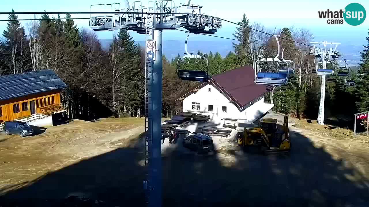 Skijalište Maribor Pohorje web kamera Ruška