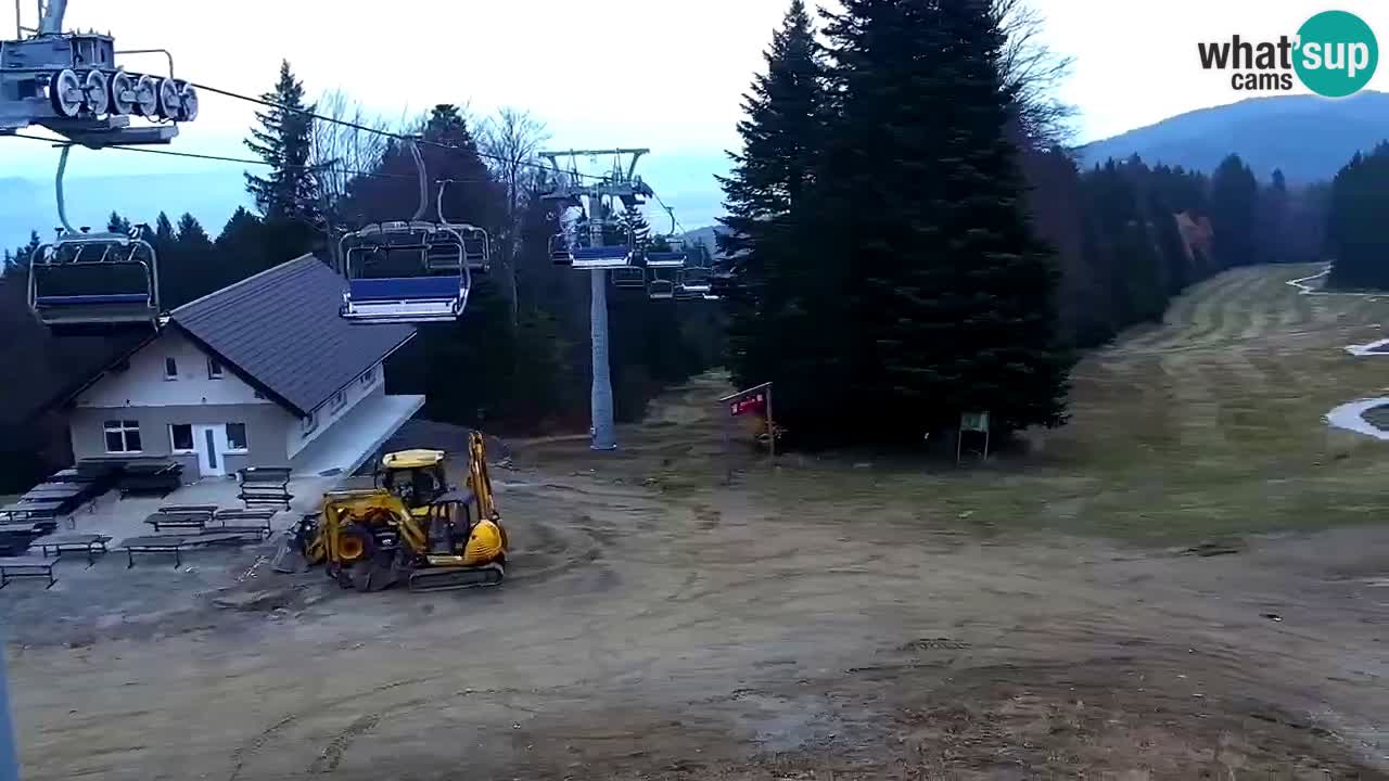 Skijalište Maribor Pohorje web kamera Ruška