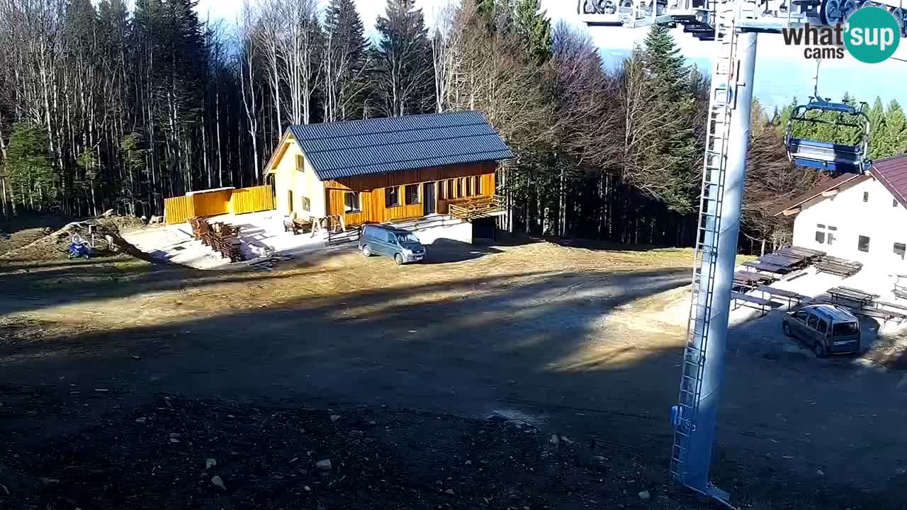 Smučišče Mariborsko Pohorje – spletna kamera Ruška zgoraj