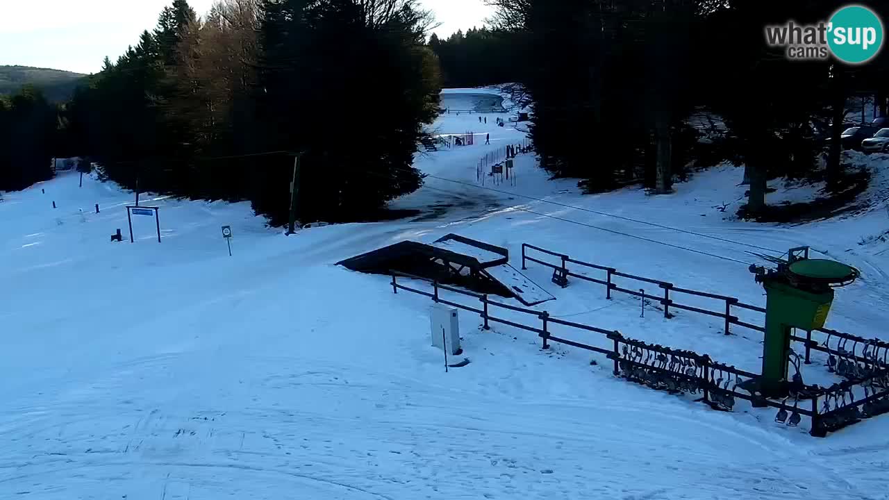 Smučišče Mariborsko Pohorje – spletna kamera Ruška zgoraj