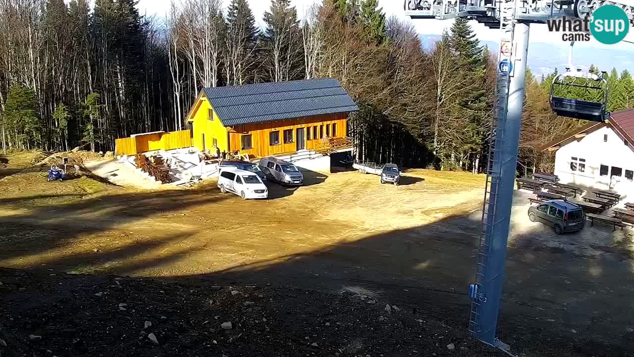 Skijalište Maribor Pohorje web kamera Ruška