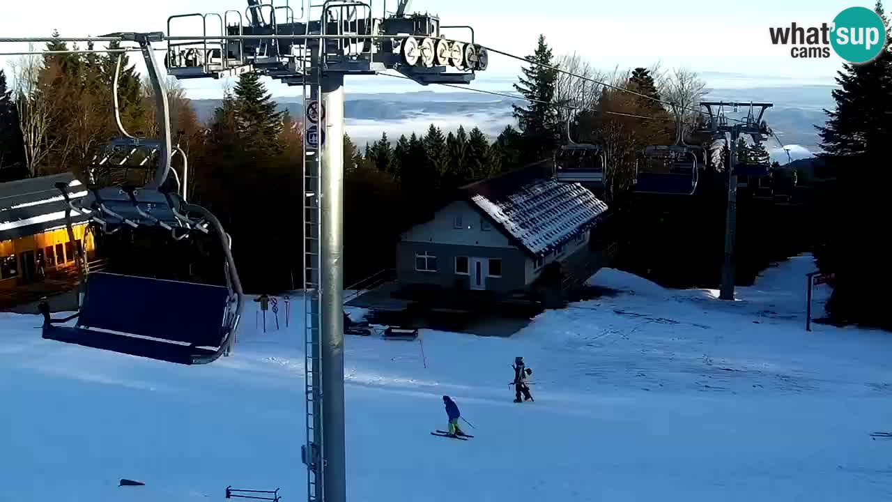 Estaciones de esquí Maribor Pohorje en vivo Ruška