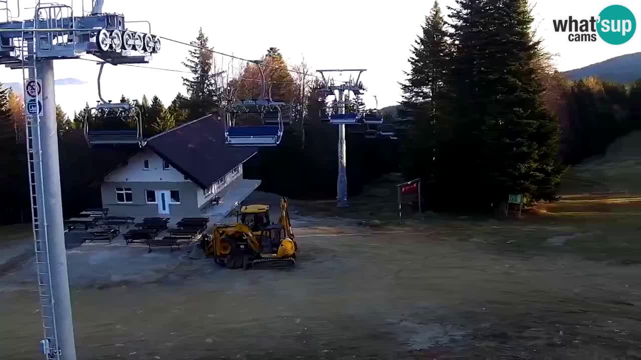 Stations de ski Maribor Pohorje web cam Ruška