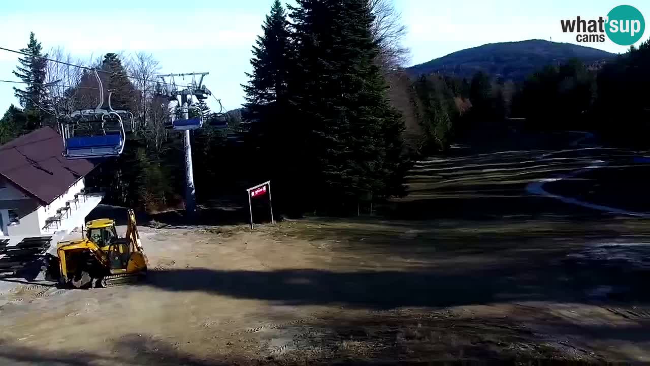 SKI Maribor Pohorje webcam Ruška