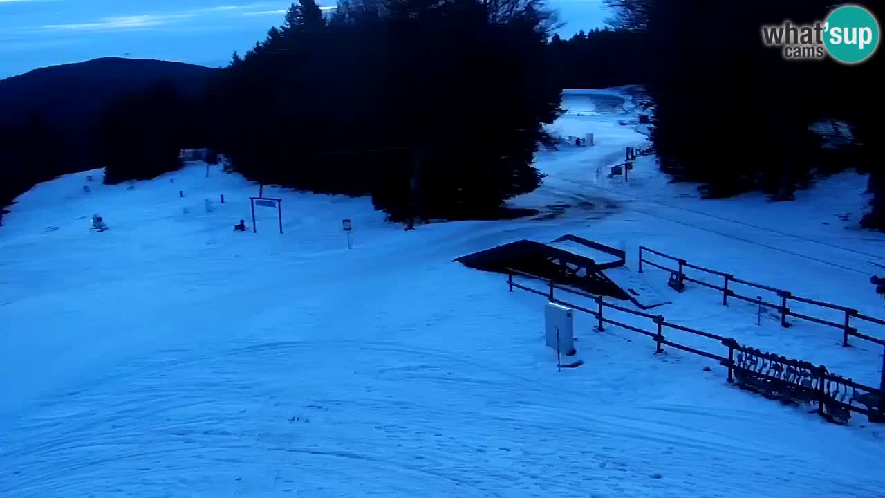Smučišče Mariborsko Pohorje – spletna kamera Ruška zgoraj