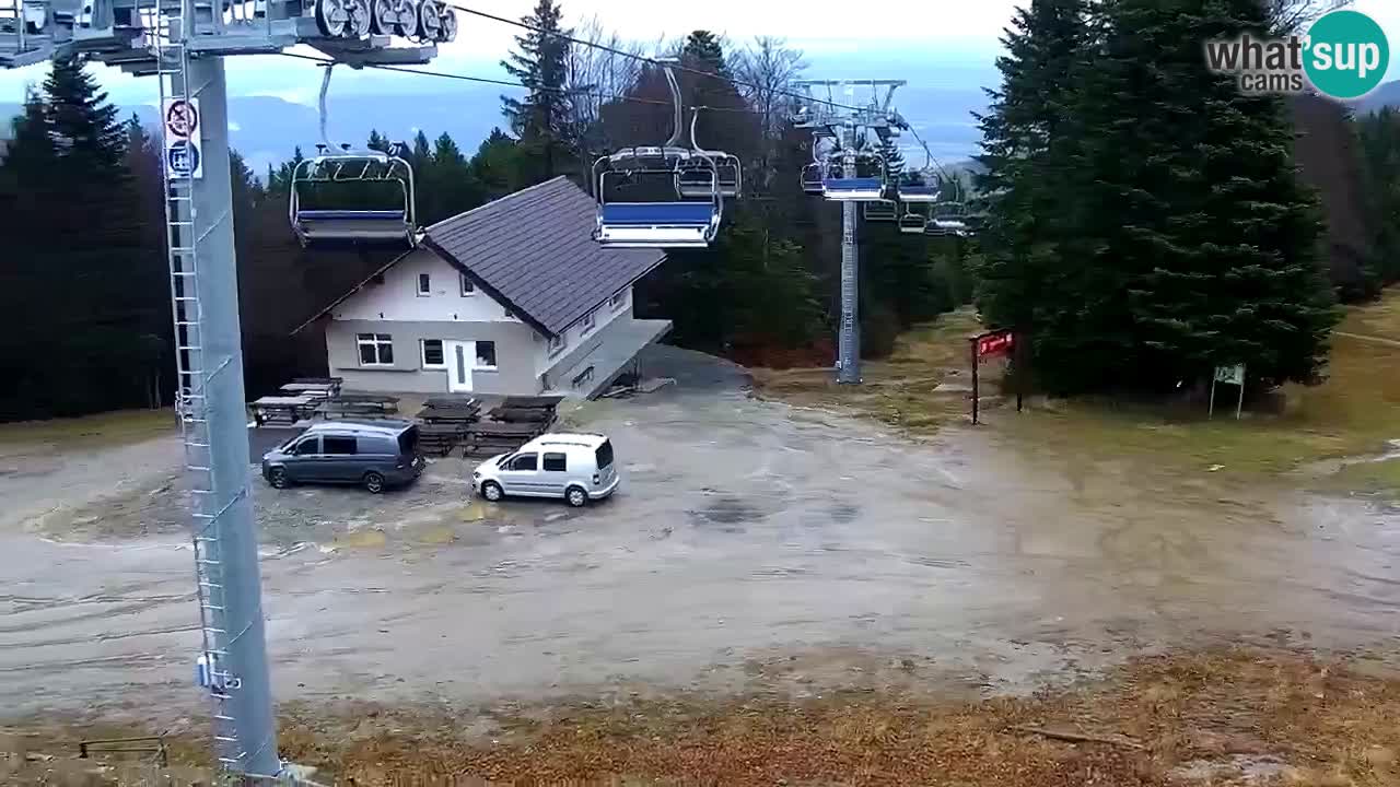 Smučišče Mariborsko Pohorje – spletna kamera Ruška zgoraj