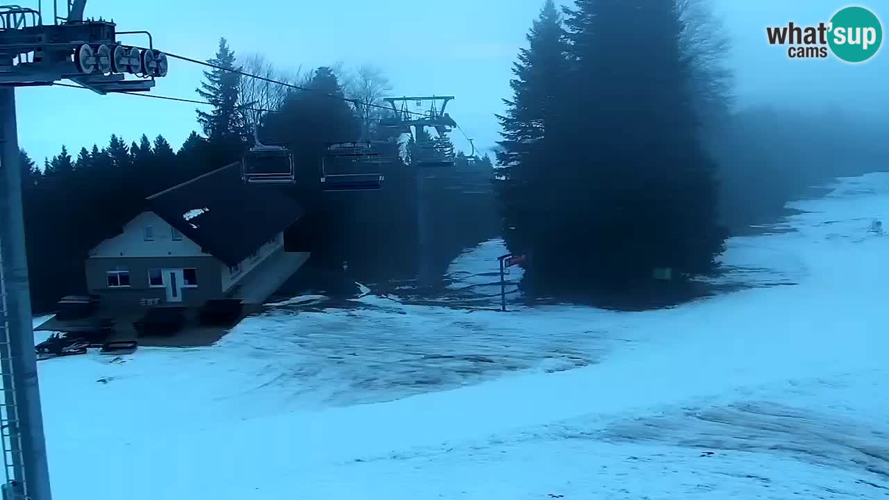 Stations de ski Maribor Pohorje web cam Ruška