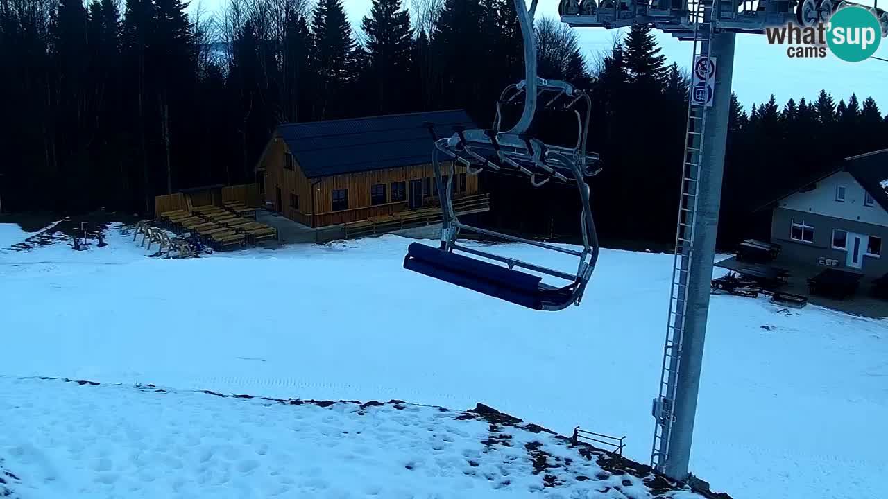 Stations de ski Maribor Pohorje web cam Ruška