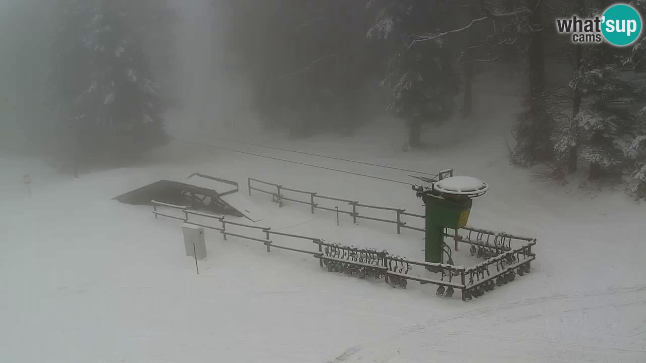 Stations de ski Maribor Pohorje web cam Ruška