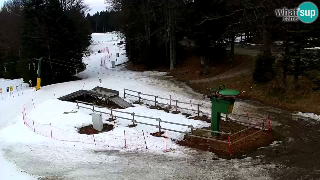 Smučišče Mariborsko Pohorje – spletna kamera Ruška zgoraj