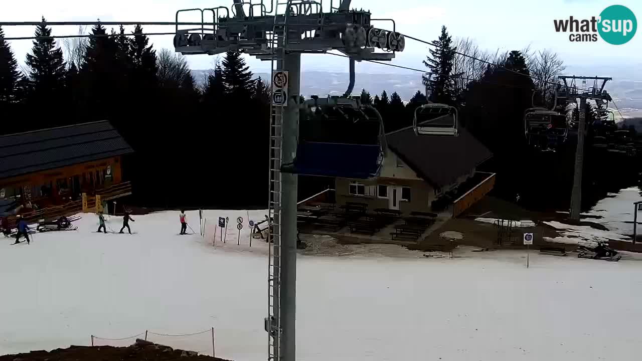 Skijalište Maribor Pohorje web kamera Ruška