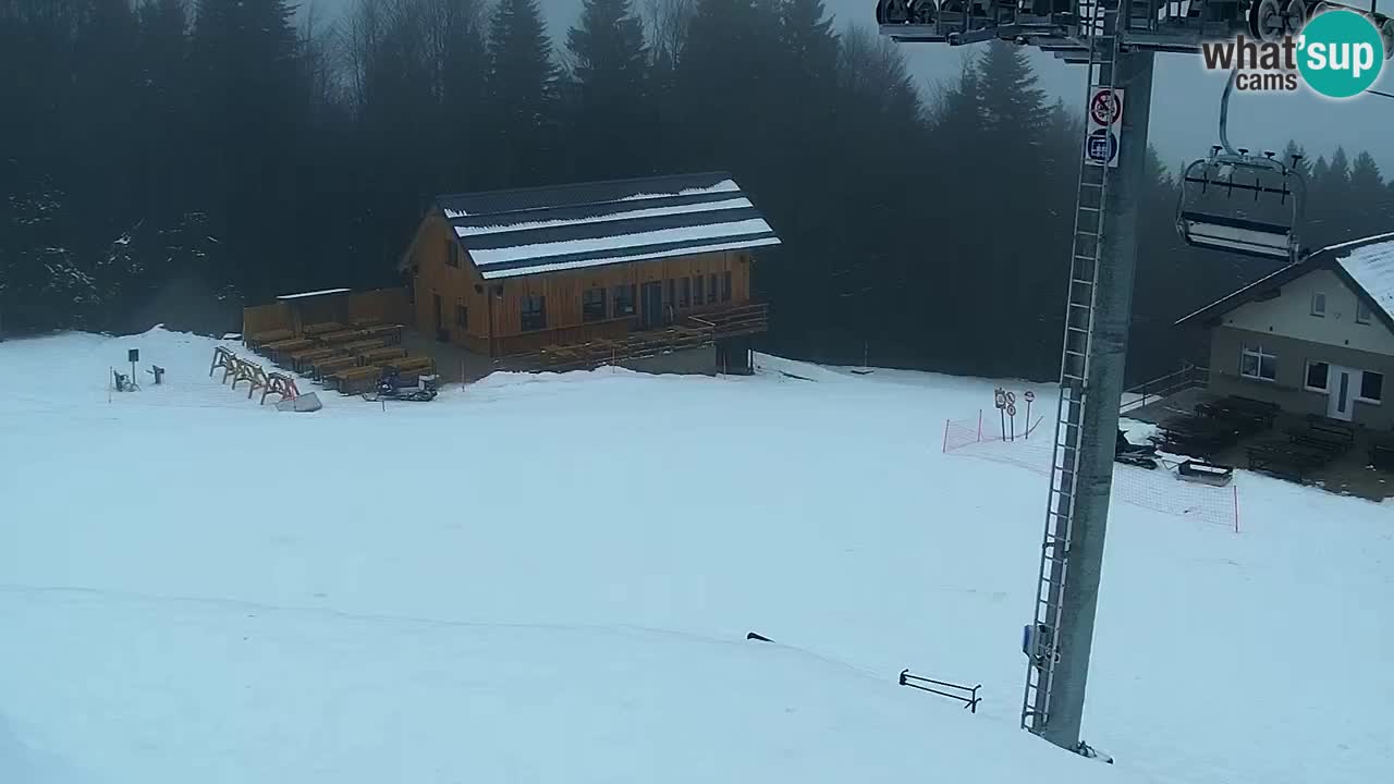 Stations de ski Maribor Pohorje web cam Ruška