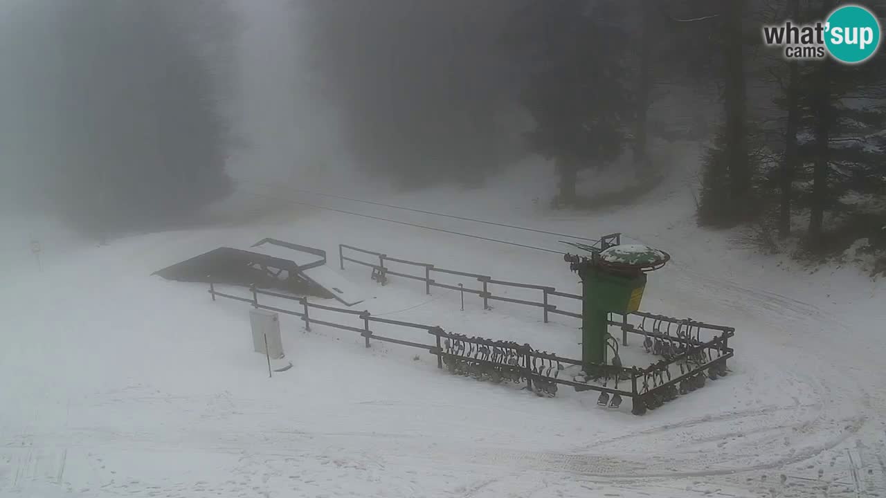 Stations de ski Maribor Pohorje web cam Ruška