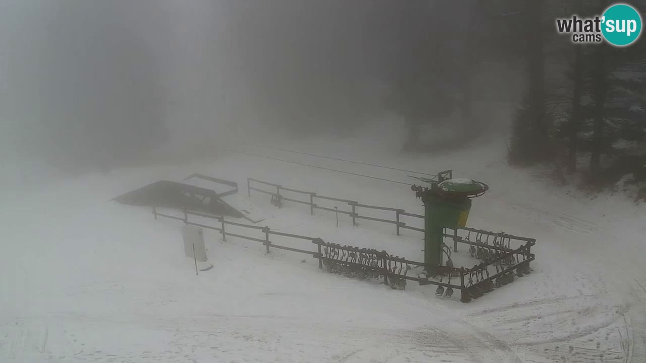 Stations de ski Maribor Pohorje web cam Ruška