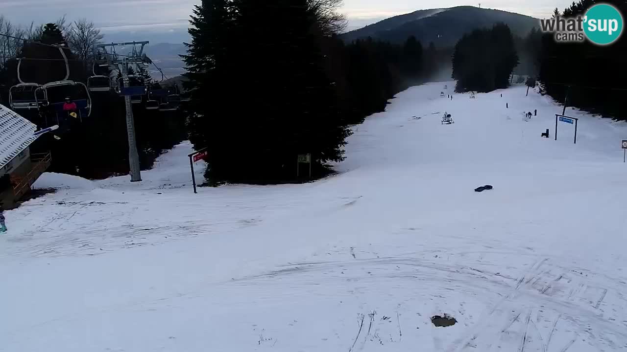 Stations de ski Maribor Pohorje web cam Ruška