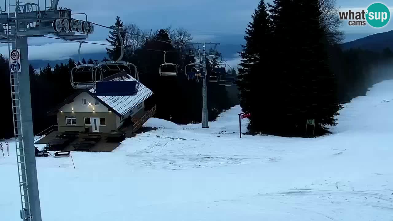 Stations de ski Maribor Pohorje web cam Ruška
