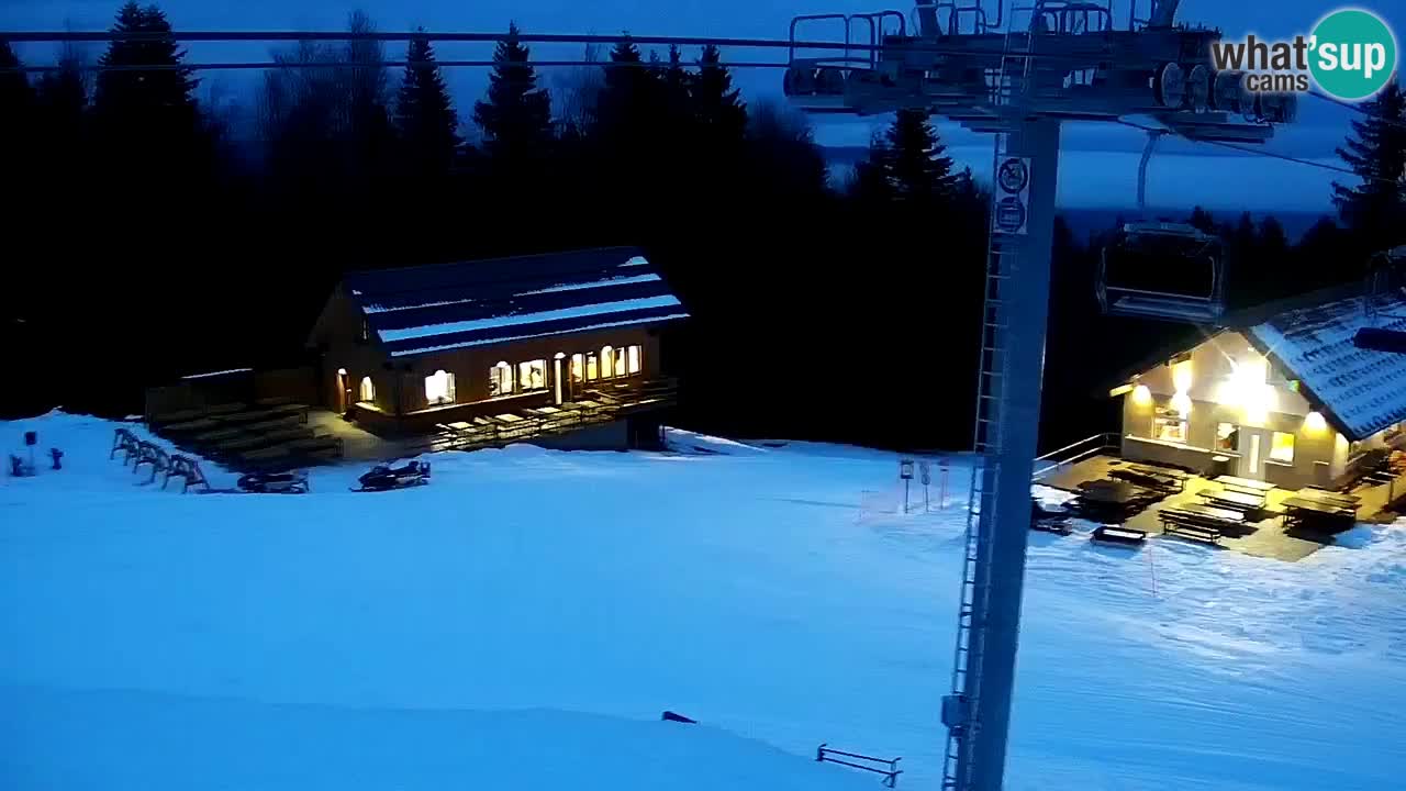 Skijalište Maribor Pohorje web kamera Ruška