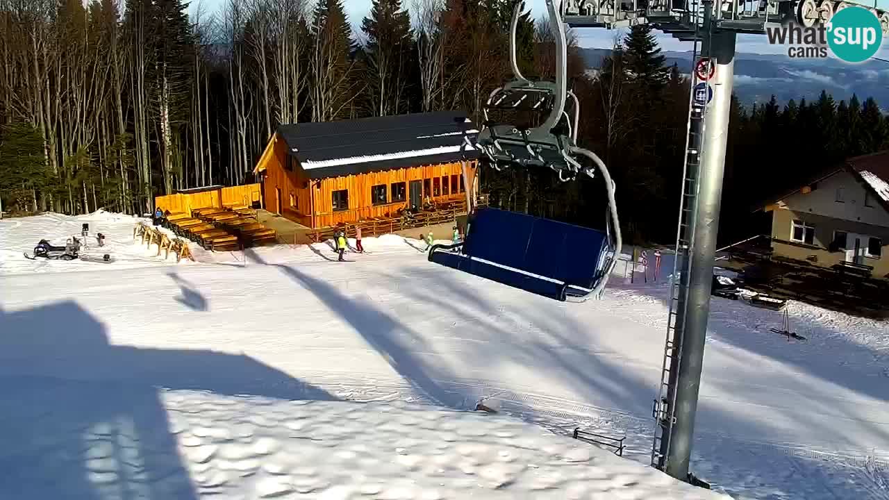 SKI Maribor Pohorje webcam Ruška