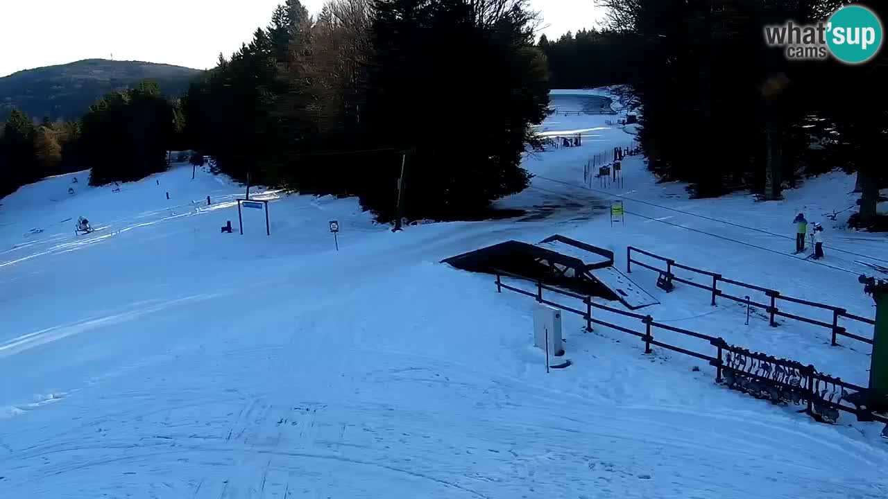 Smučišče Mariborsko Pohorje – spletna kamera Ruška zgoraj
