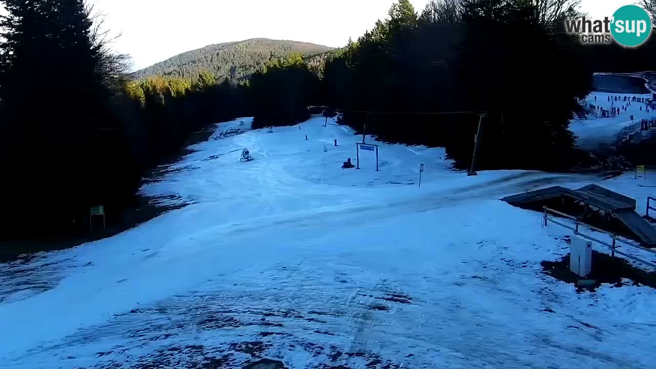 Smučišče Mariborsko Pohorje – spletna kamera Ruška zgoraj