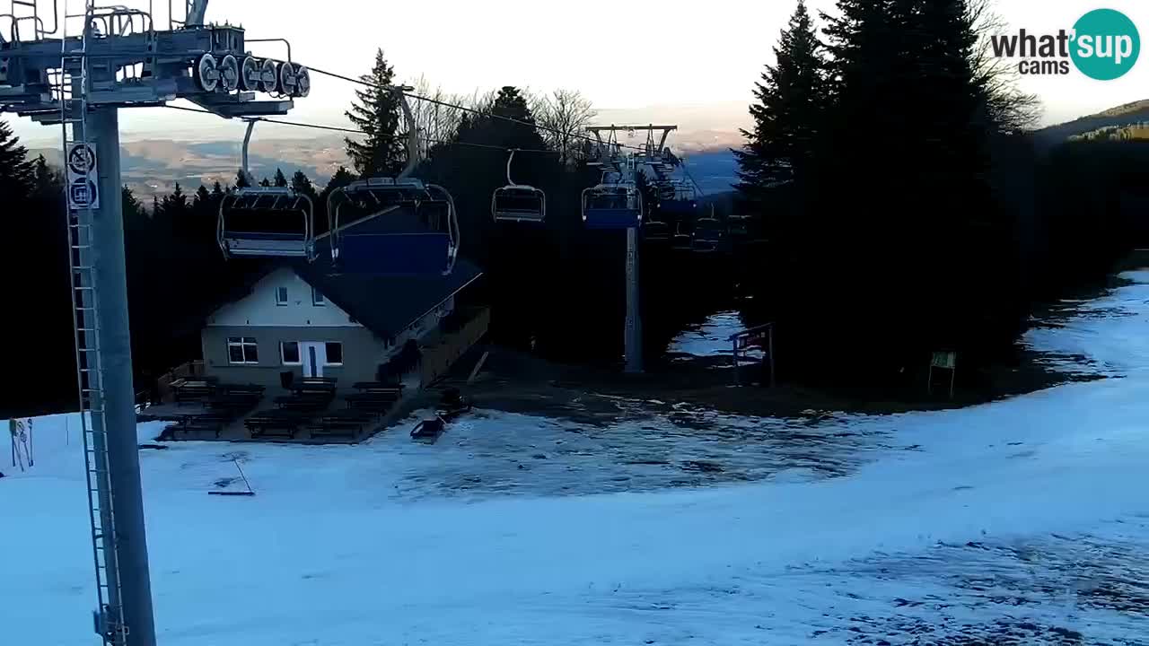 SKI Maribor Pohorje webcam Ruška