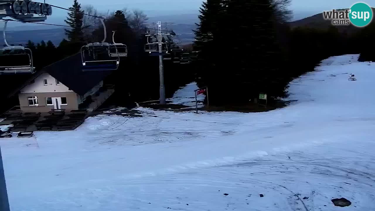 Stations de ski Maribor Pohorje web cam Ruška