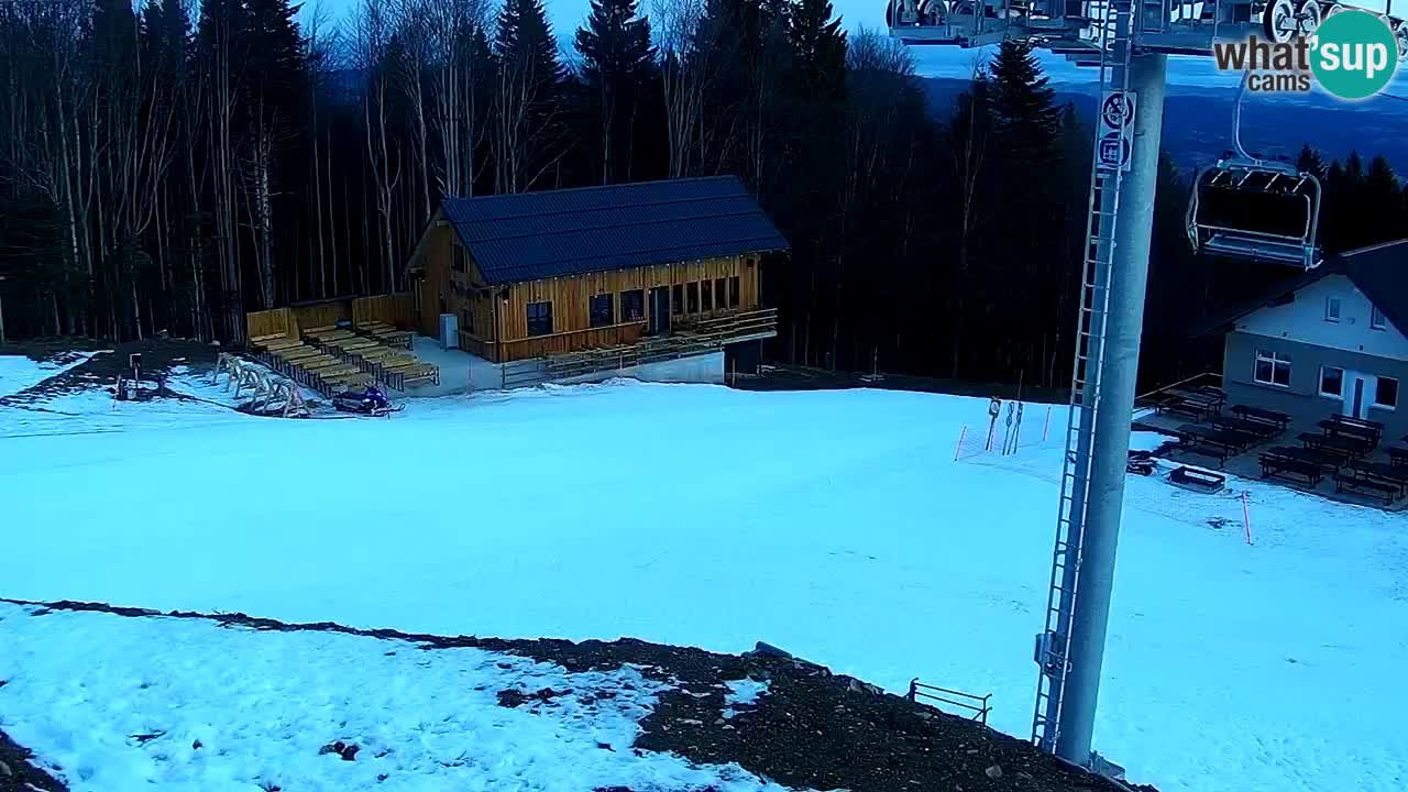 Skijalište Maribor Pohorje web kamera Ruška