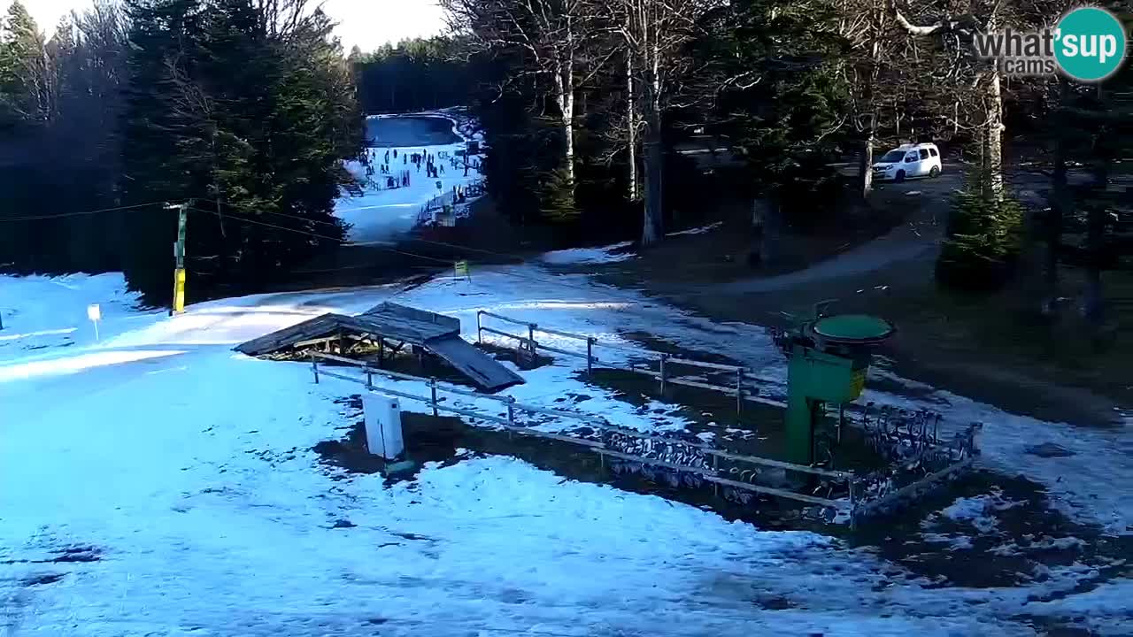 Smučišče Mariborsko Pohorje – spletna kamera Ruška zgoraj