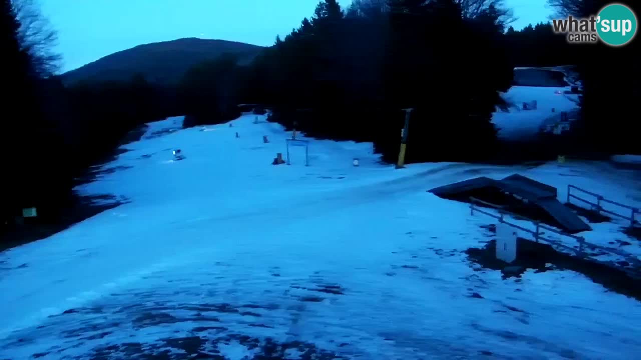 Smučišče Mariborsko Pohorje – spletna kamera Ruška zgoraj
