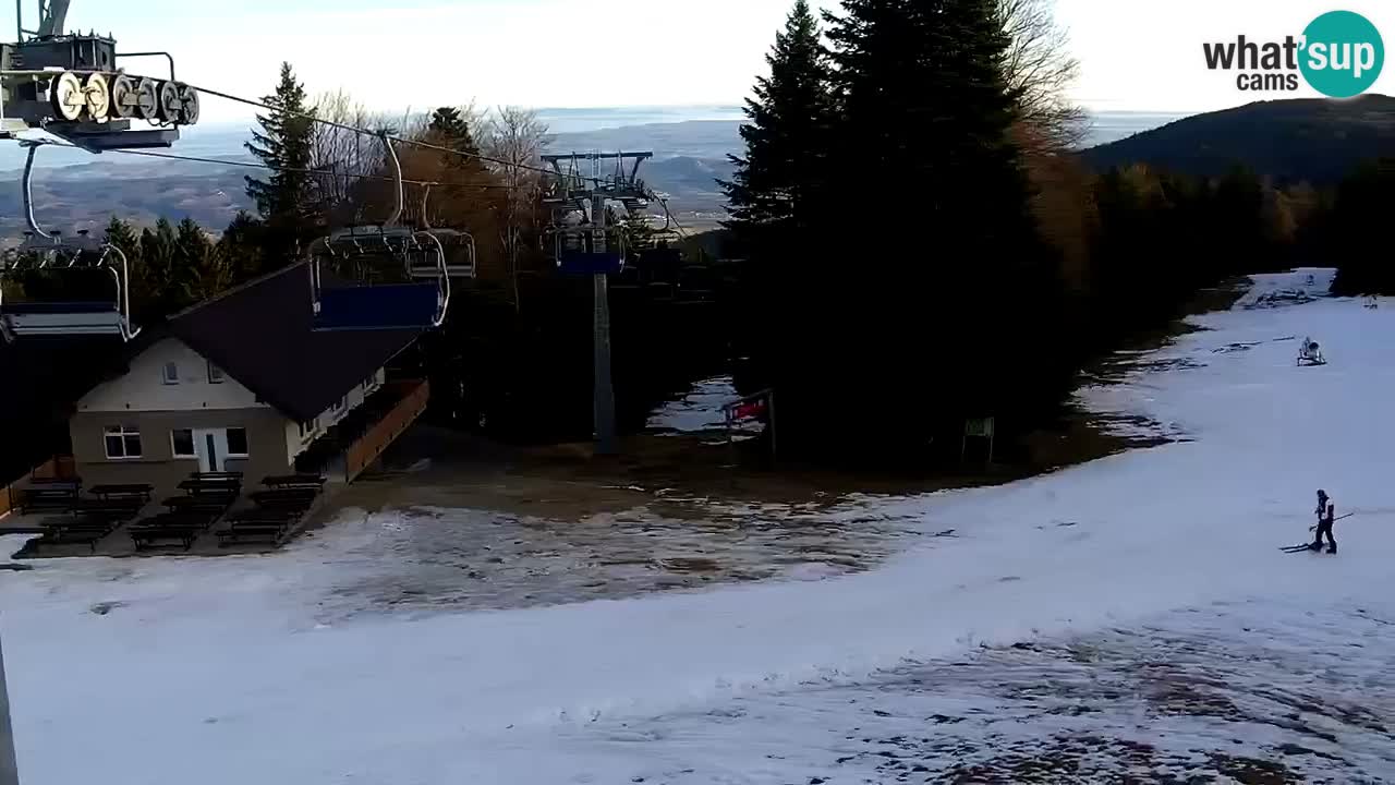 Smučišče Mariborsko Pohorje – spletna kamera Ruška zgoraj