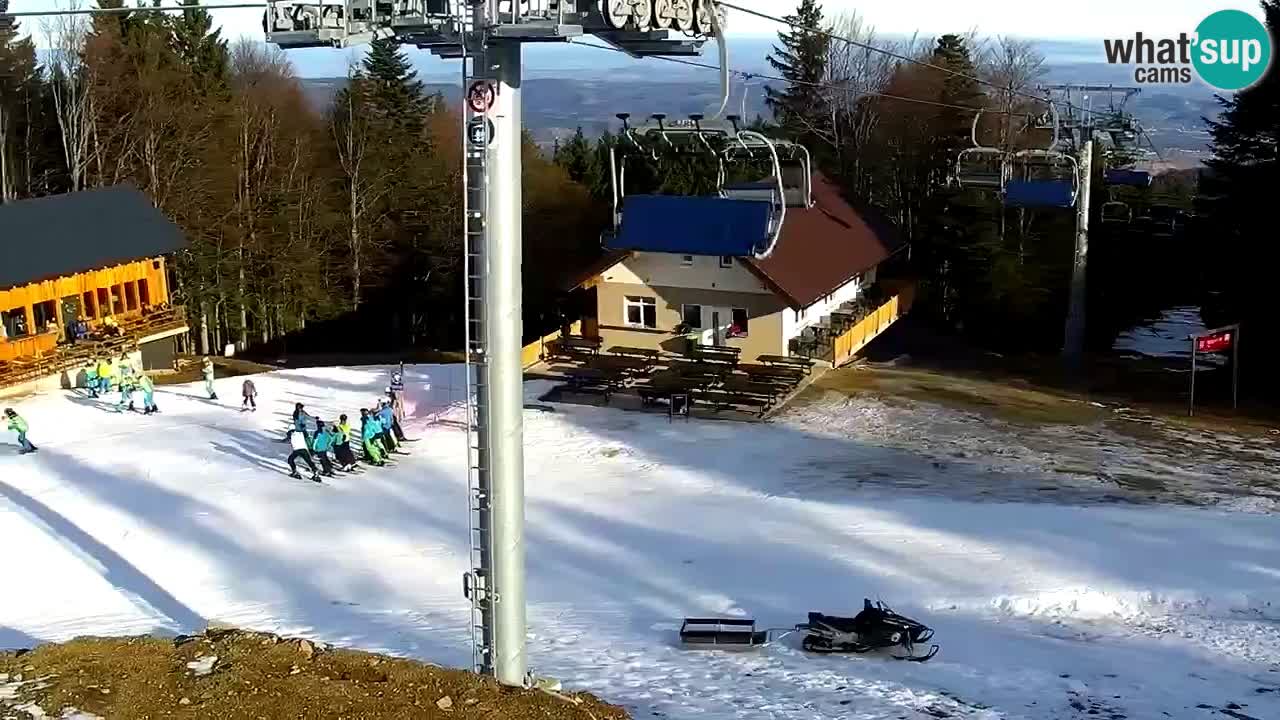 Skijalište Maribor Pohorje web kamera Ruška