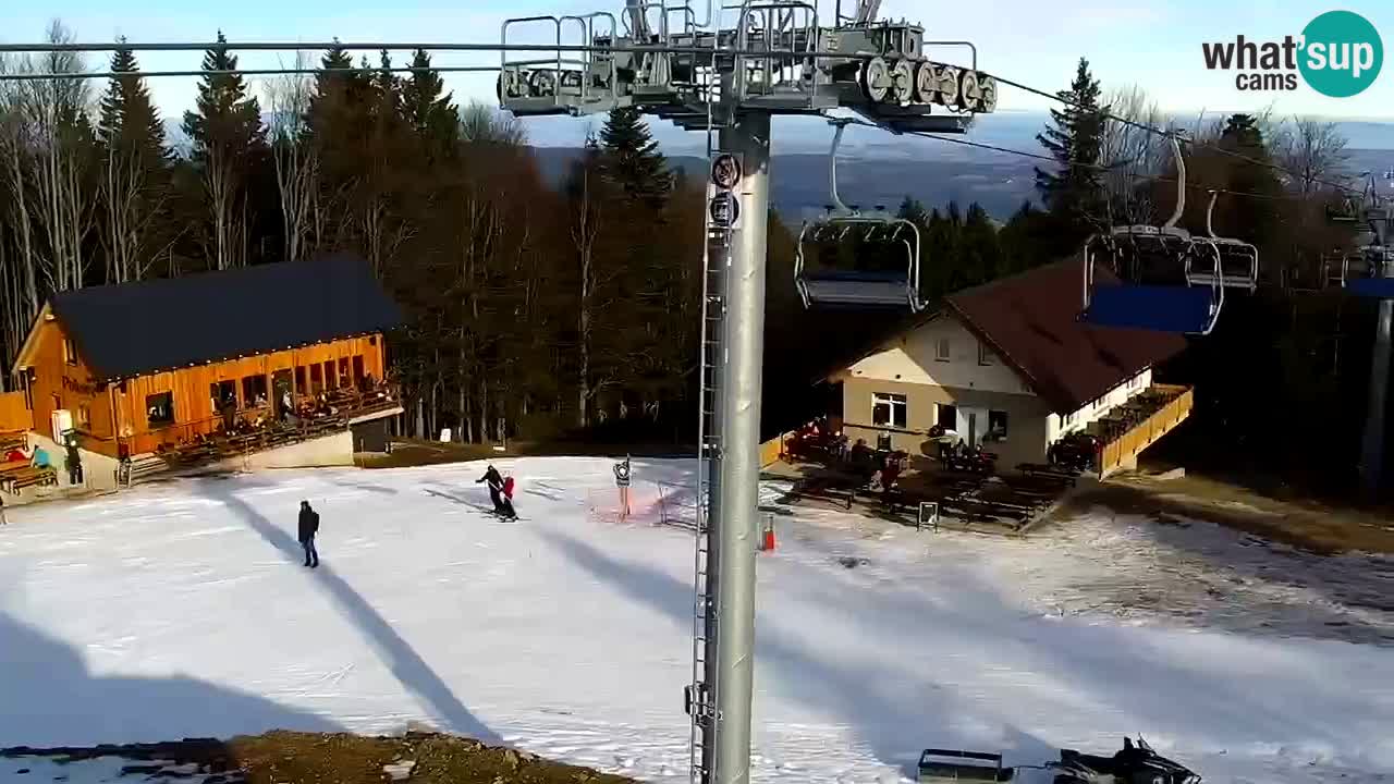 Stations de ski Maribor Pohorje web cam Ruška