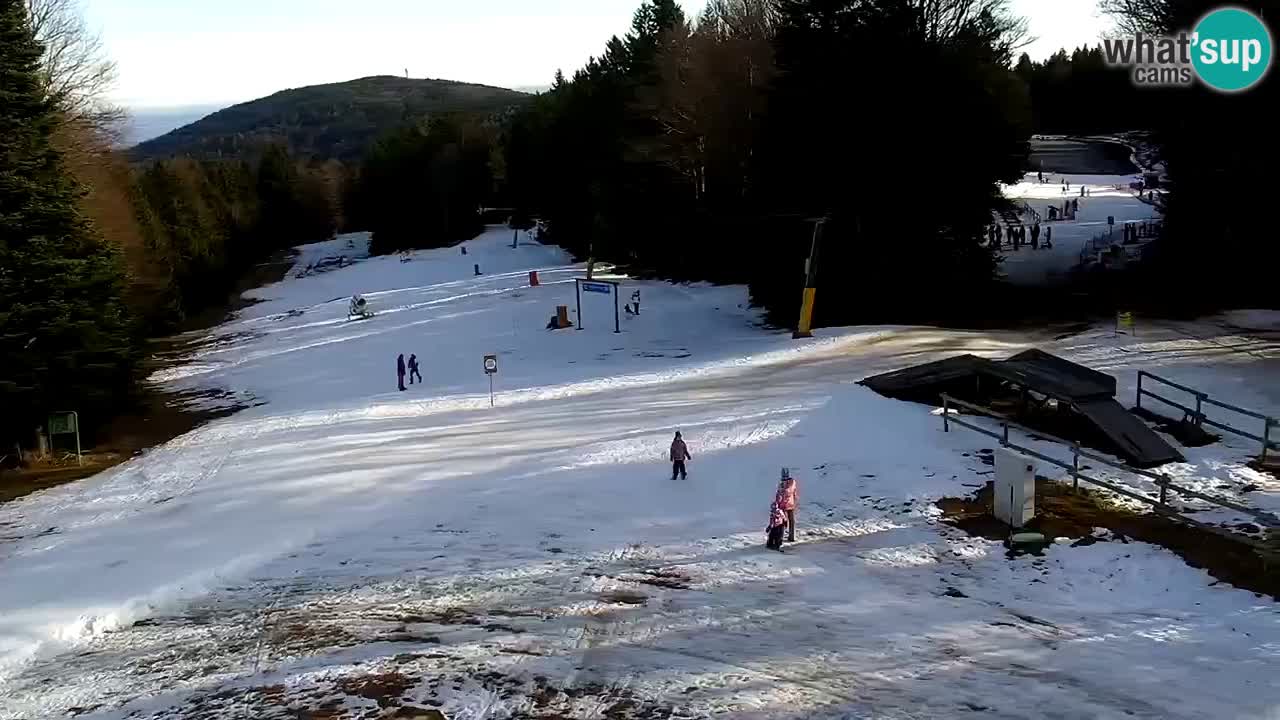 Stations de ski Maribor Pohorje web cam Ruška
