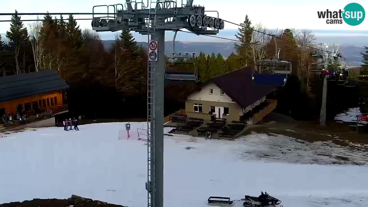 SKI Maribor Pohorje webcam Ruška