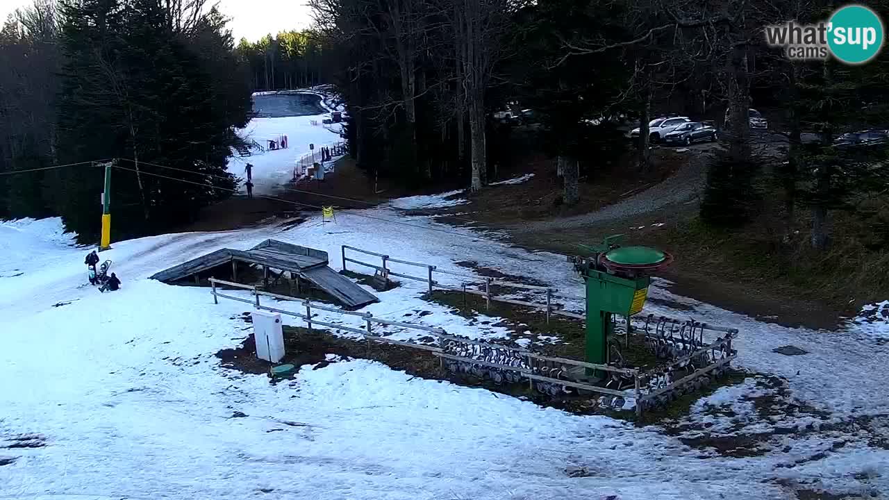 Smučišče Mariborsko Pohorje – spletna kamera Ruška zgoraj