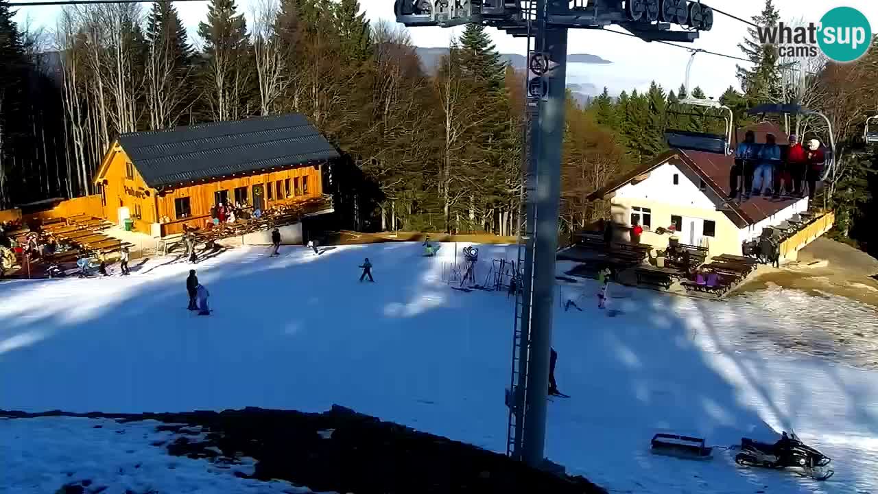 Stations de ski Maribor Pohorje web cam Ruška