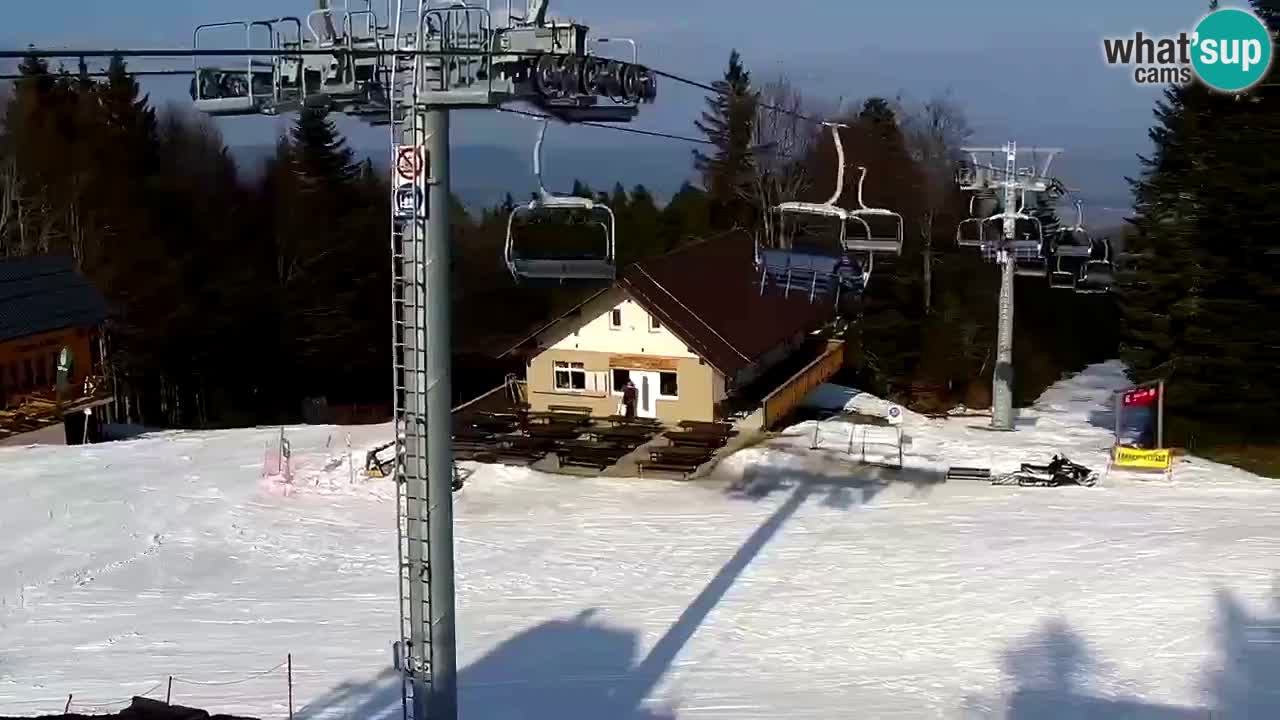 Stations de ski Maribor Pohorje web cam Ruška